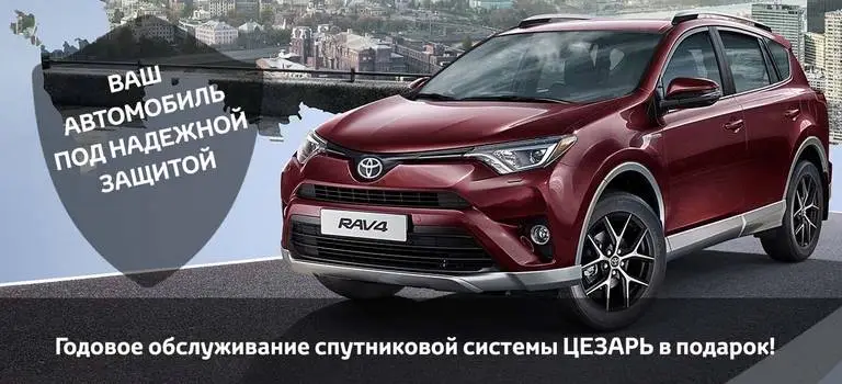 Годовое обслуживание спутниковой системы ЦЕЗАРЬ в подарок!
